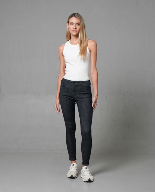 Jean jegging azul oscuro para mujer