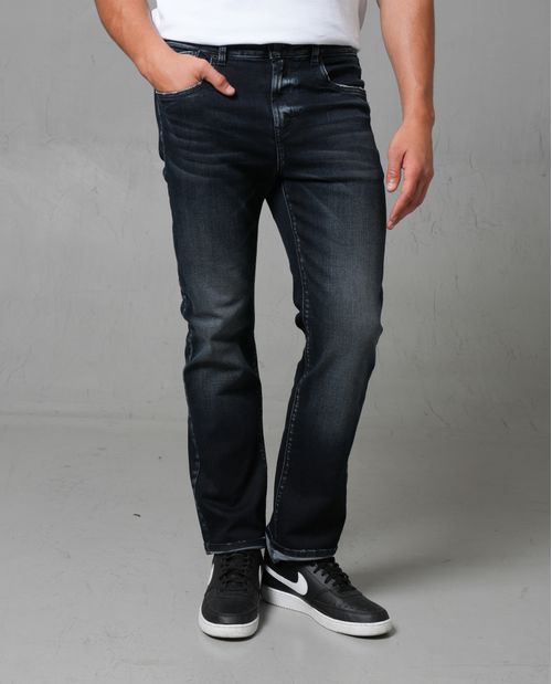 Jean classic azul oscuro para hombre