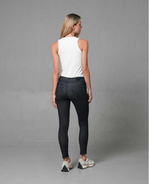 Jean jegging azul oscuro para mujer