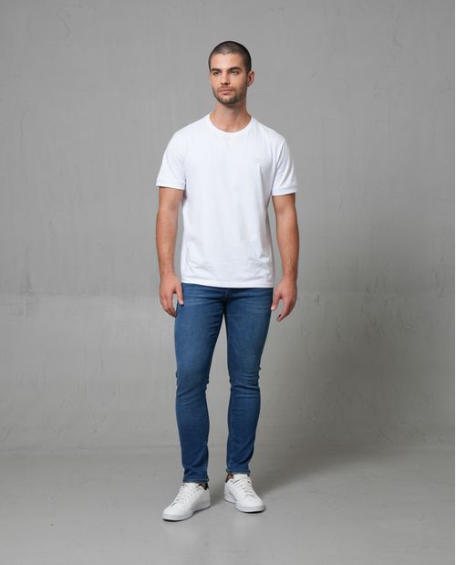 Jean slim cinco bolsillos para hombre