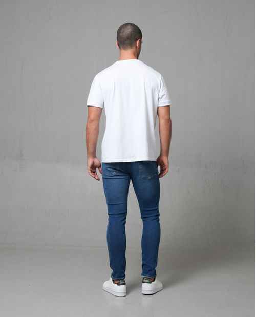 Jean slim cinco bolsillos para hombre