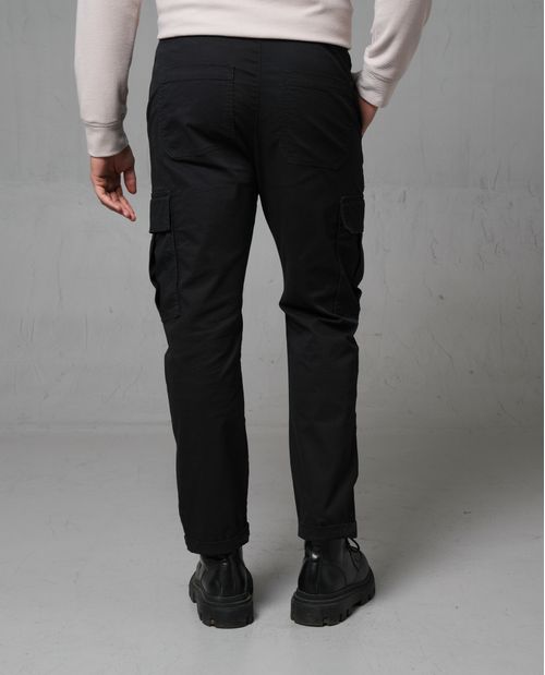 Pantalón Cargo con pretina elástica para hombre