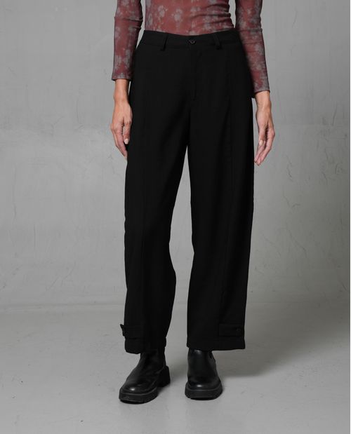 Pantalón Recto con ajuste en bota para mujer