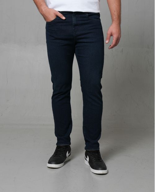 Jean Slim tono oscuro para hombre