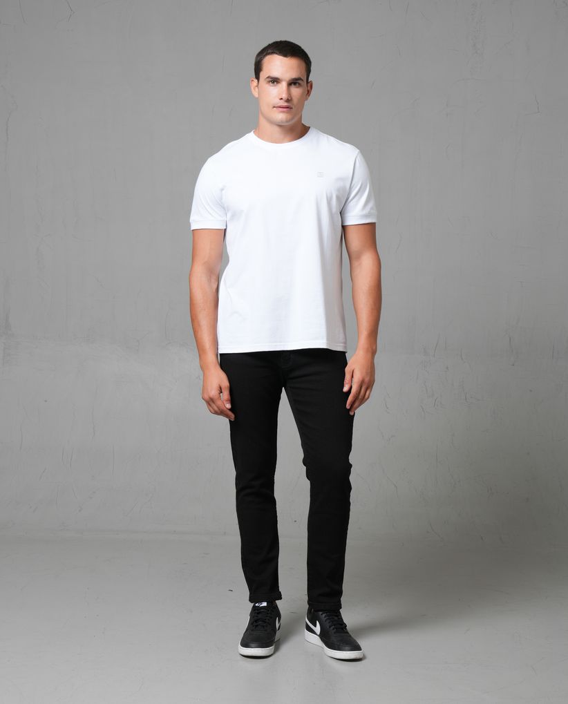 Jean Slim tono oscuro para hombre