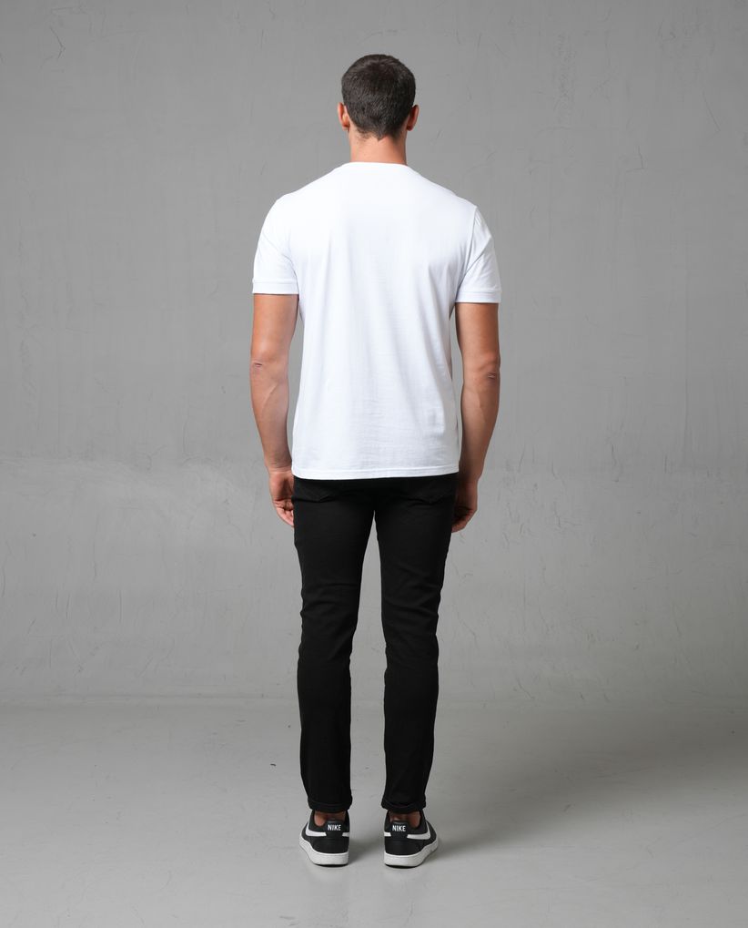 Jean Slim tono oscuro para hombre