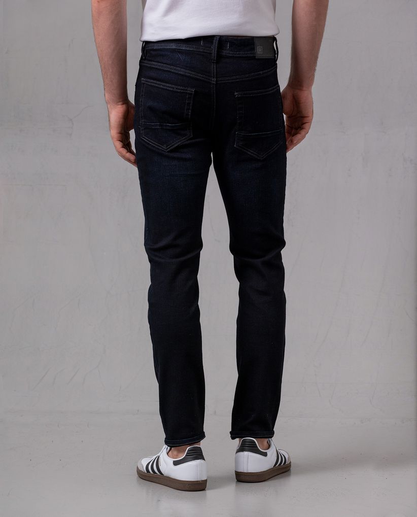Jean Slim oscuro para hombre