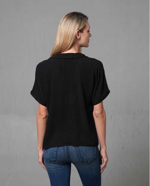 Camisa manga corta para mujer