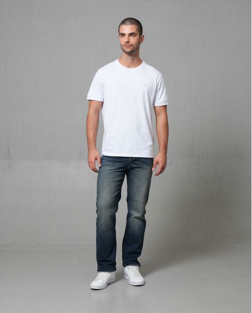 Jean Classic con efecto envejecido para hombre