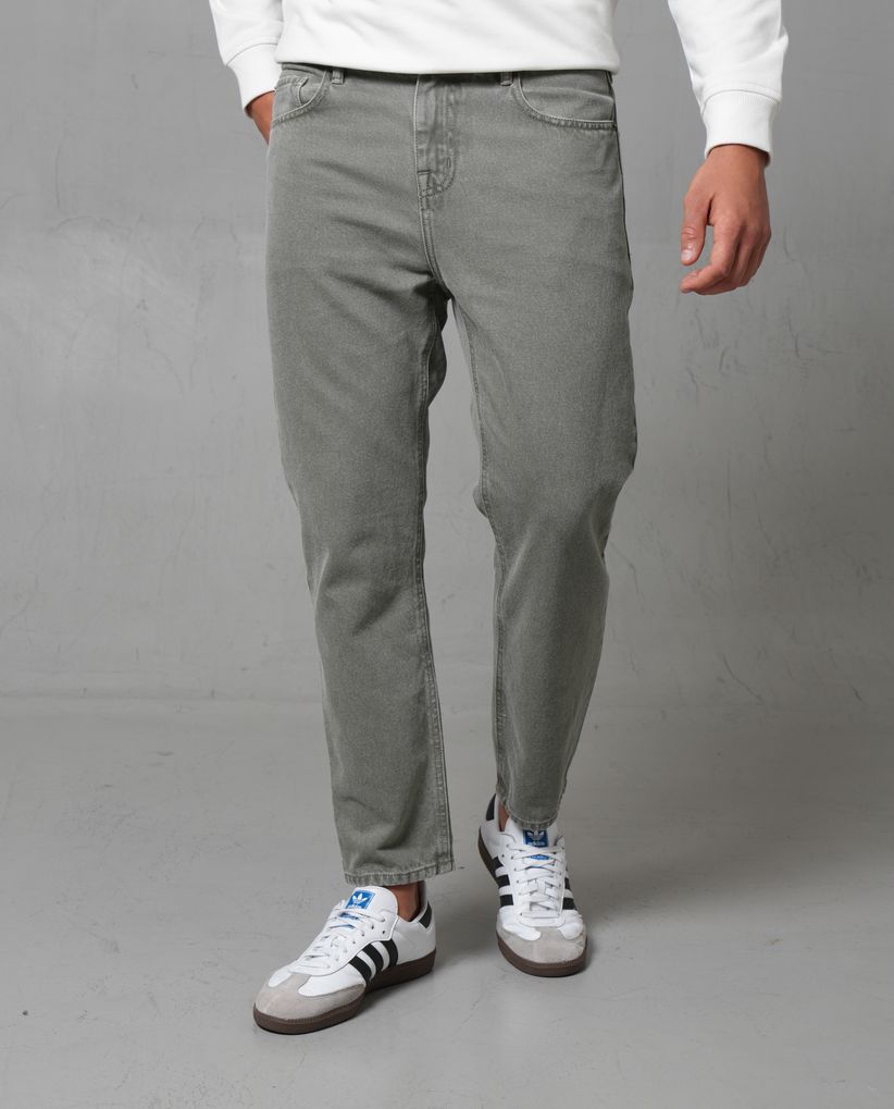 Pantalón Slim en dril para hombre