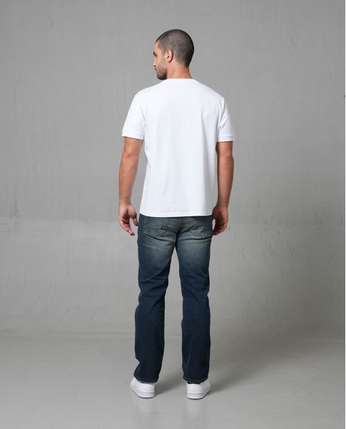 Jean Classic con efecto envejecido para hombre