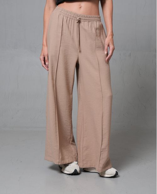 Pantalón Wide leg fluido para mujer