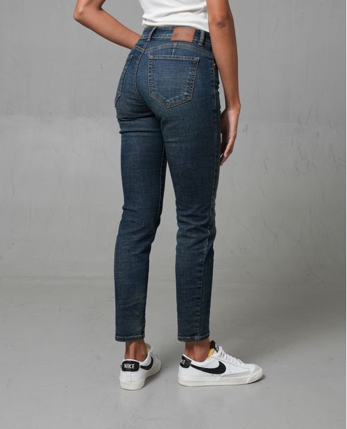 Jean Magic Up tono oscuro para mujer