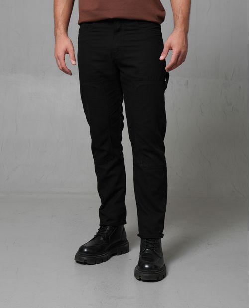 Pantalón Straight tipo carpintero para hombre