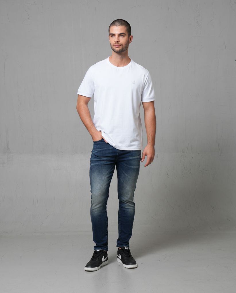 Jean Slim cinco bolsillos para hombre