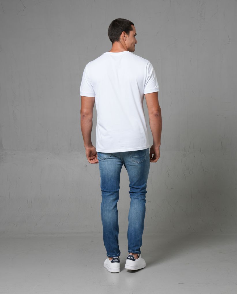 Jean Slim con iluminaciones para hombre