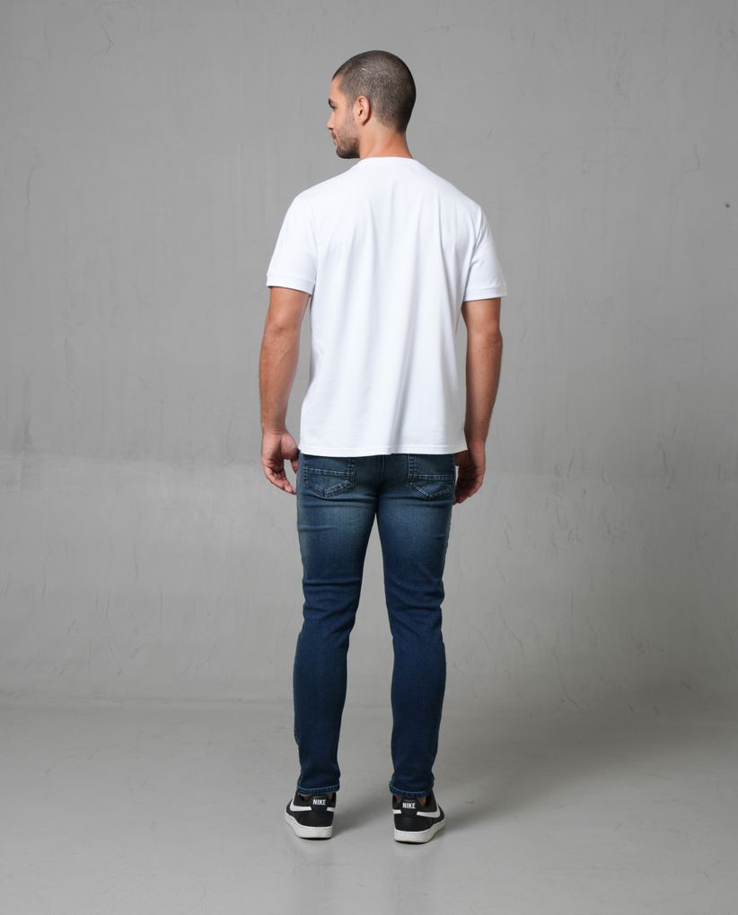 Jean Slim cinco bolsillos para hombre