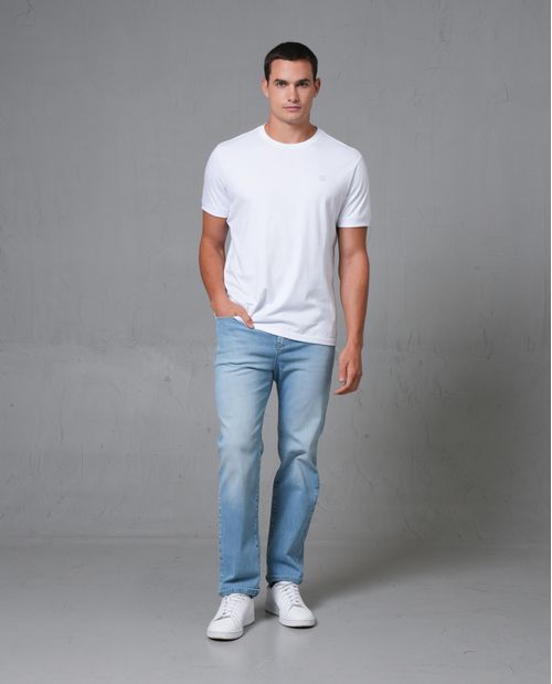 Jean Classic tono claro con iluminaciones para hombre