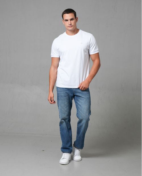 Jean Classic con iluminaciones en muslo para hombre