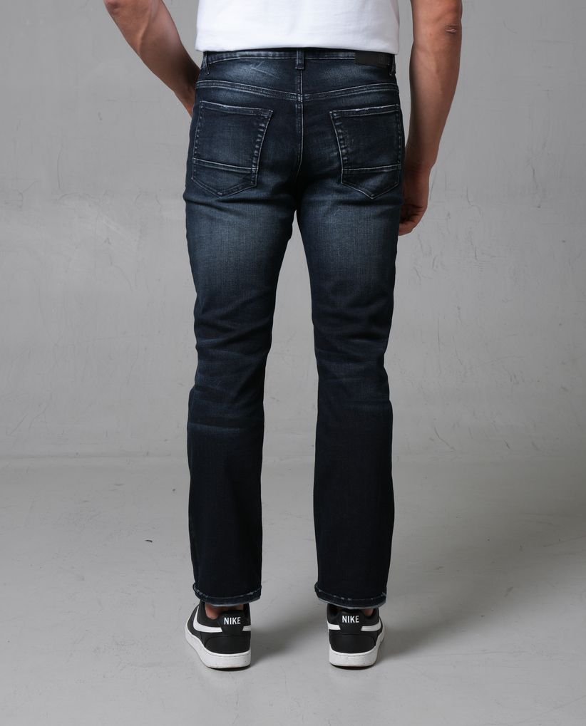 Jean Classic tono oscuro con iluminaciones para hombre