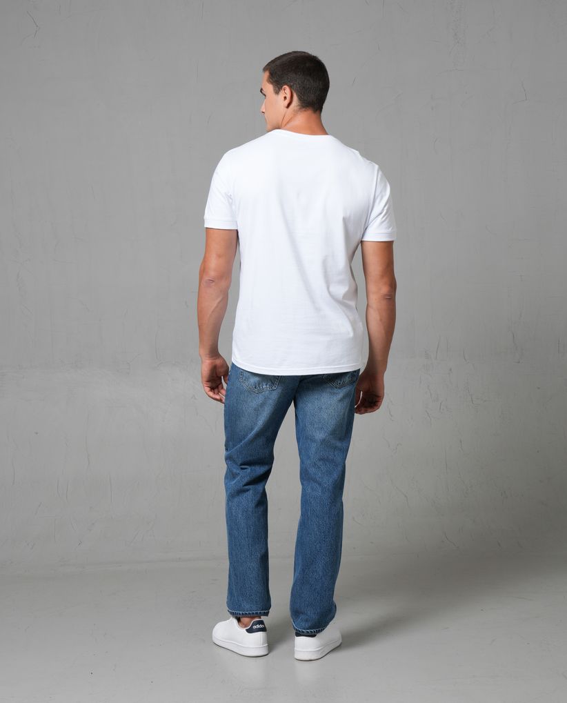 Jean Classic con iluminaciones en muslo para hombre