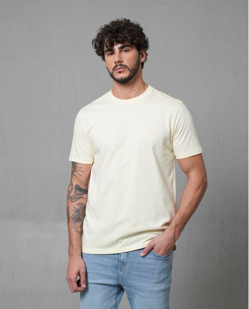 Camiseta manga corta con puma estampado para hombre