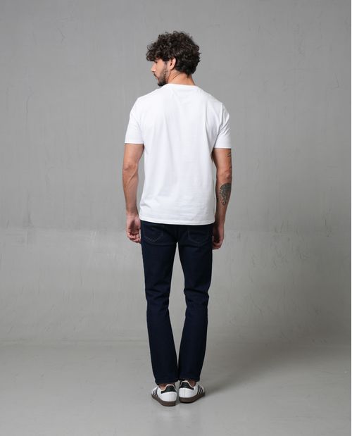 Jean Straight cinco bolsillos para hombre