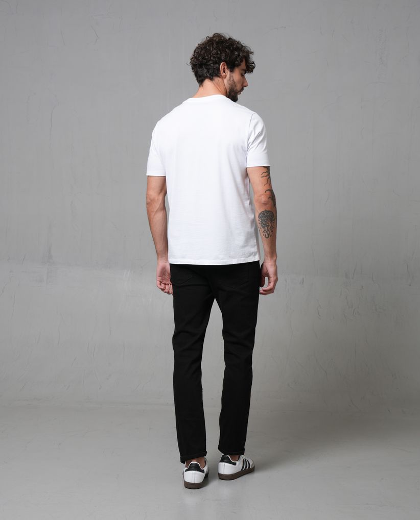 Jean Straight cinco bolsillos para hombre