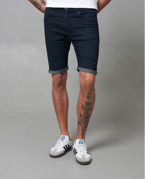 Bermuda regular fit con iluminaciones para hombre