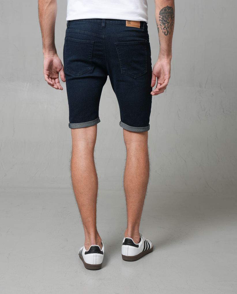 Bermuda regular fit con iluminaciones para hombre