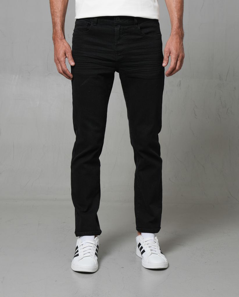 Jean Straight fit cinco bolsillos para hombre