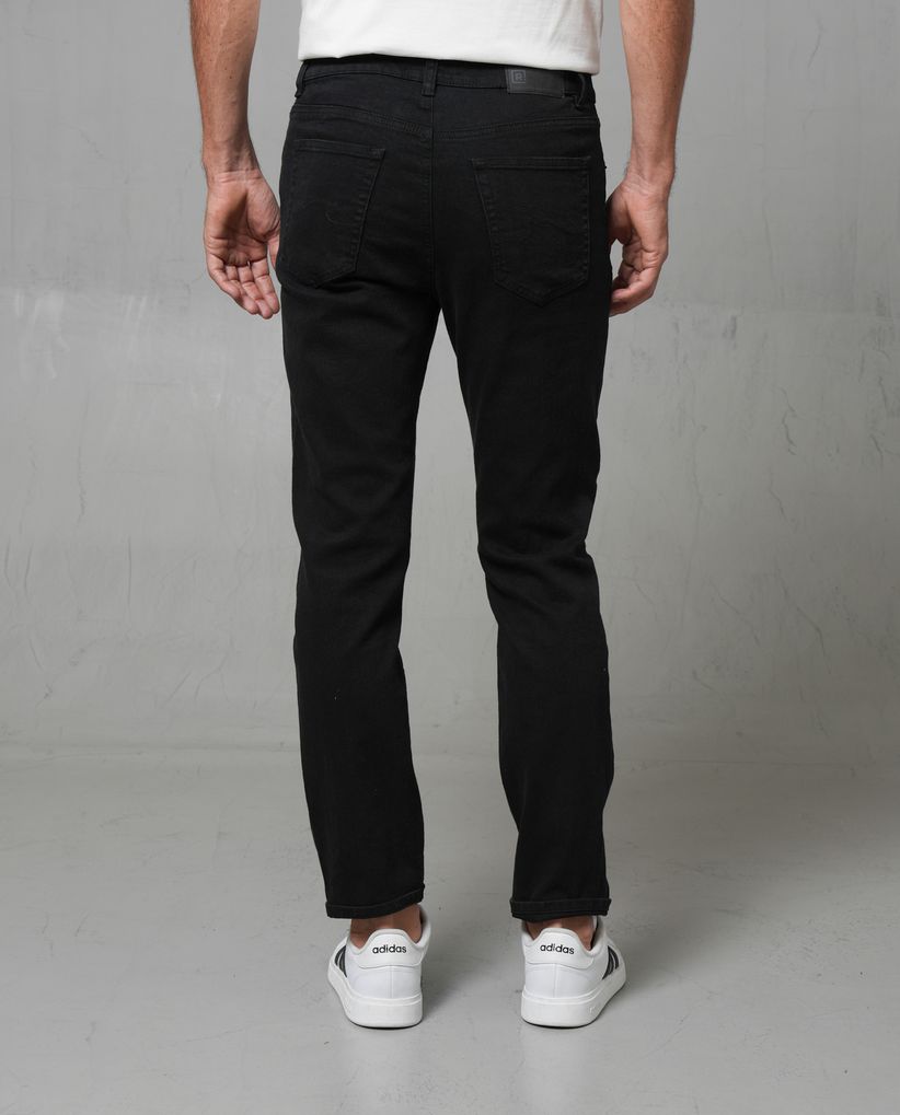 Jean Straight fit cinco bolsillos para hombre