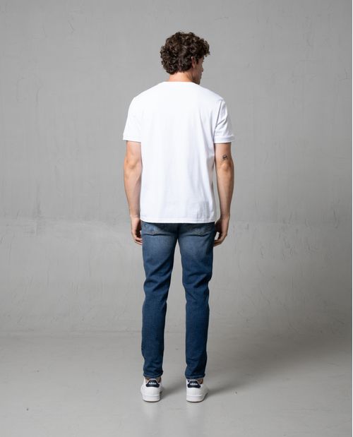 Jean Slim cinco bolsillos para hombre