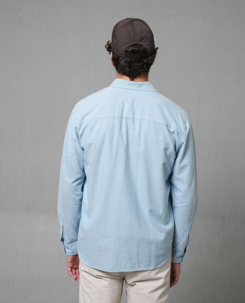 Camisa manga larga para hombre