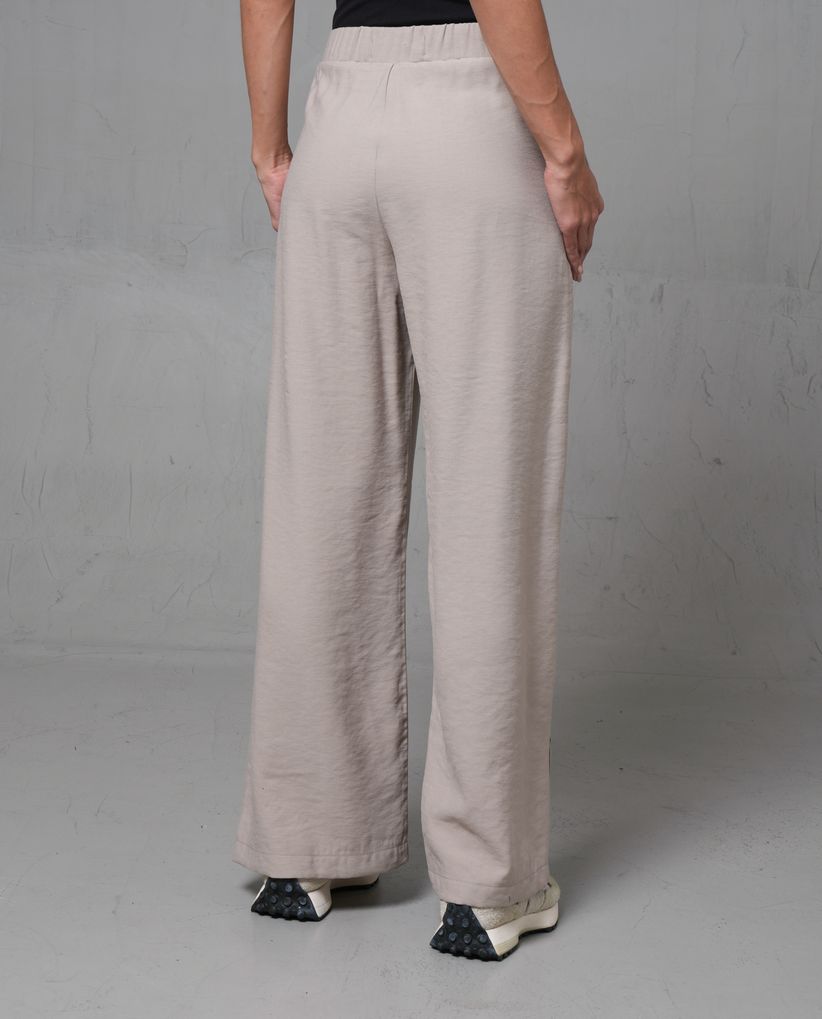 Pantalón liviano de tiro alto para mujer
