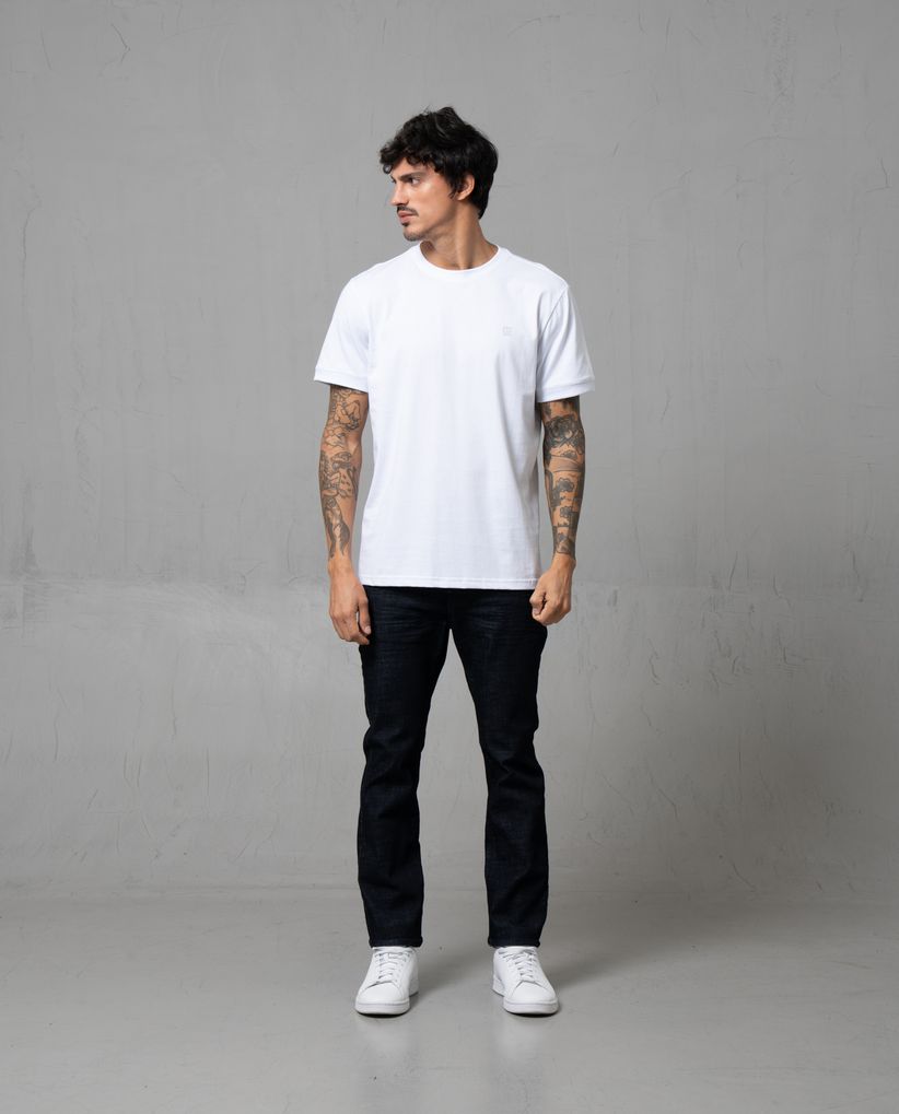 Jean Straight tono raw para hombre