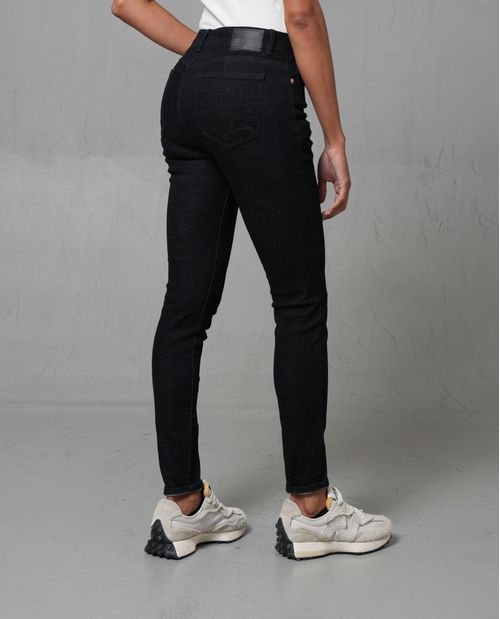 Jean jegging azul oscuro para mujer