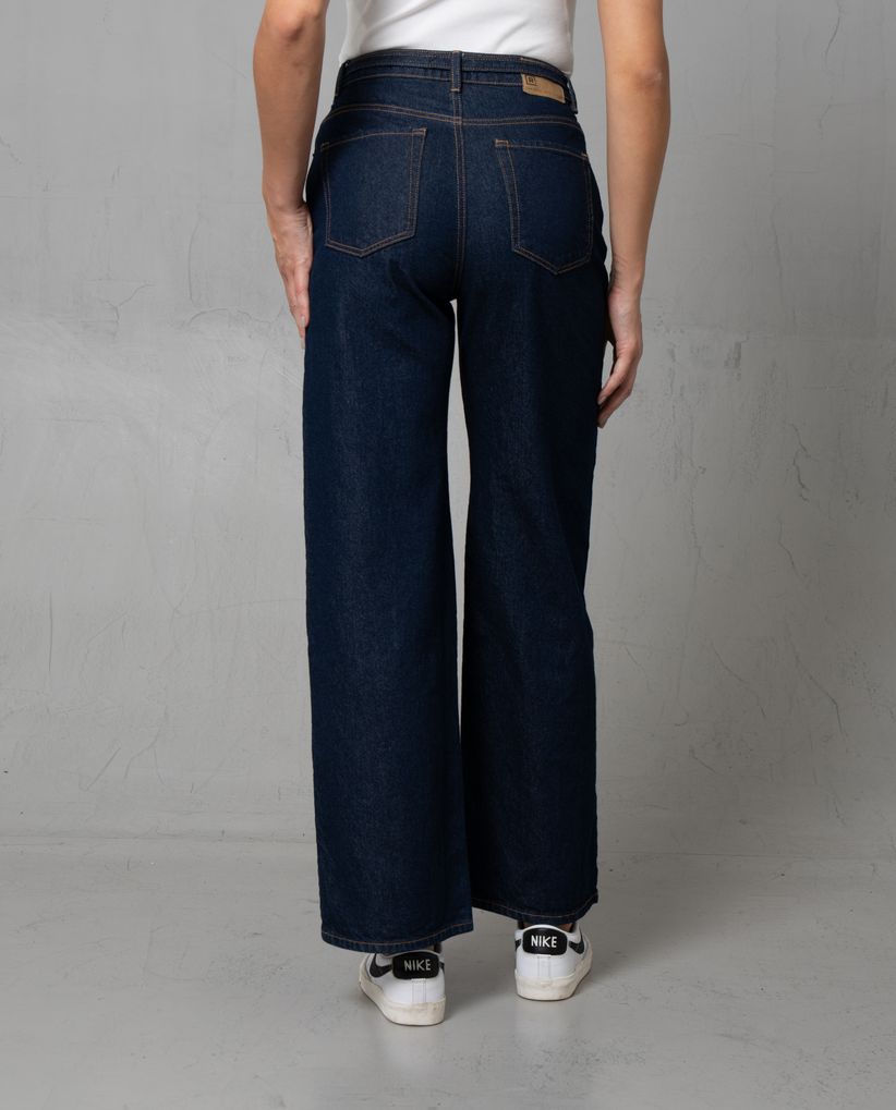 Jean Wide Leg con cinturón para mujer