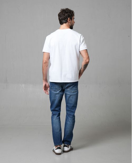 Jean Slim tono medio para hombre
