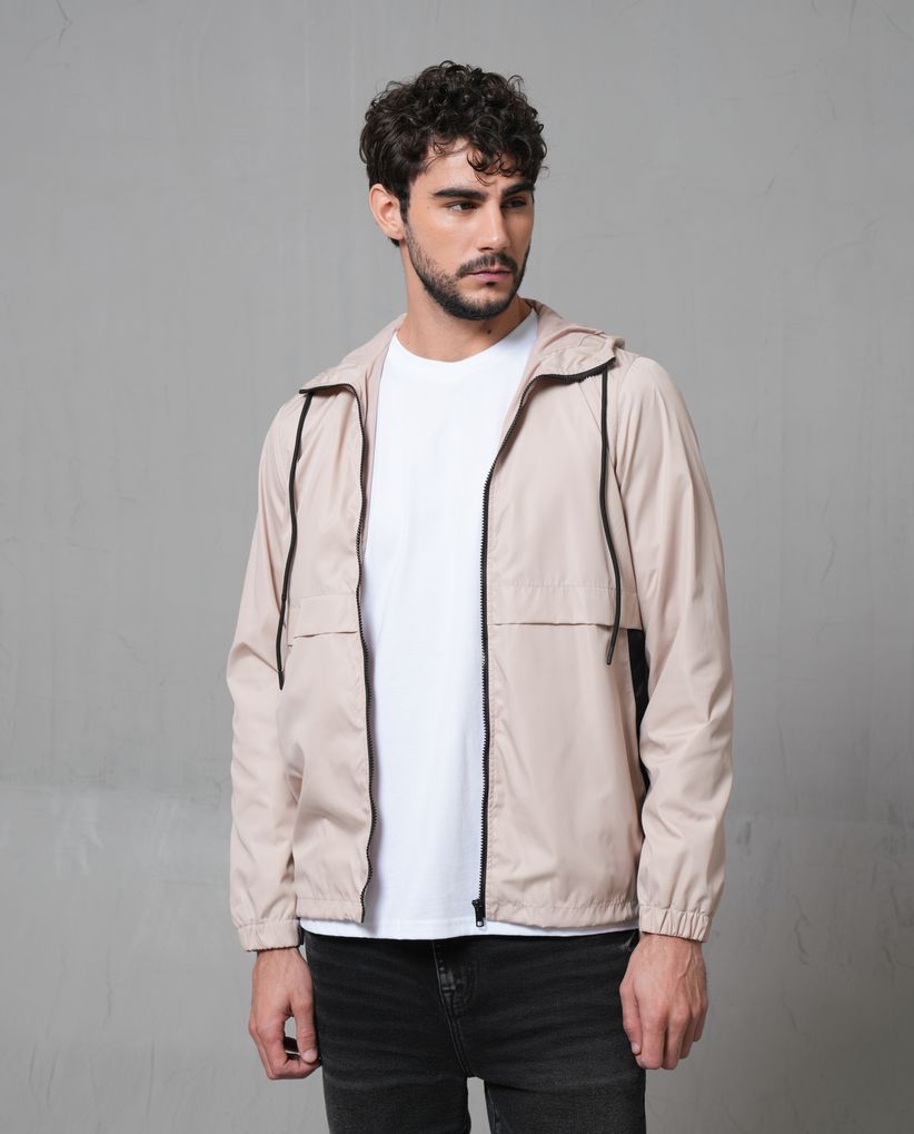 Chaqueta impermeable para hombre