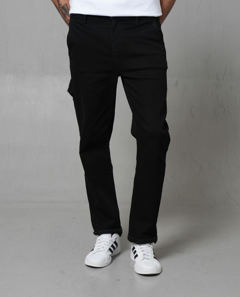 Jean Trendy oscuro para hombre