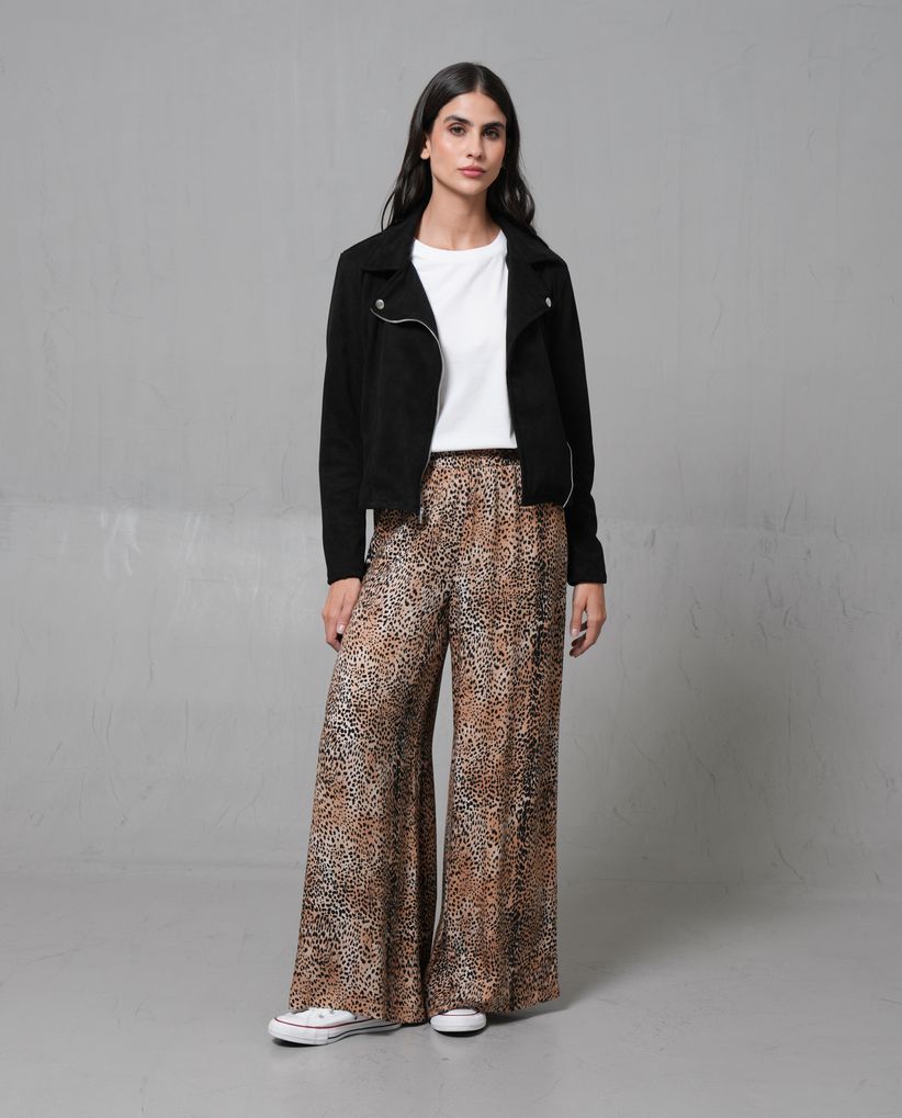 Pantalón Palazzo de bota amplia para mujer