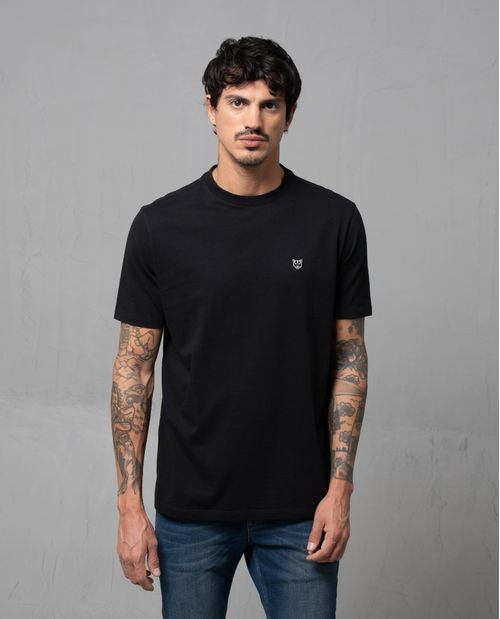 Camiseta manga corta con puma estampado para hombre