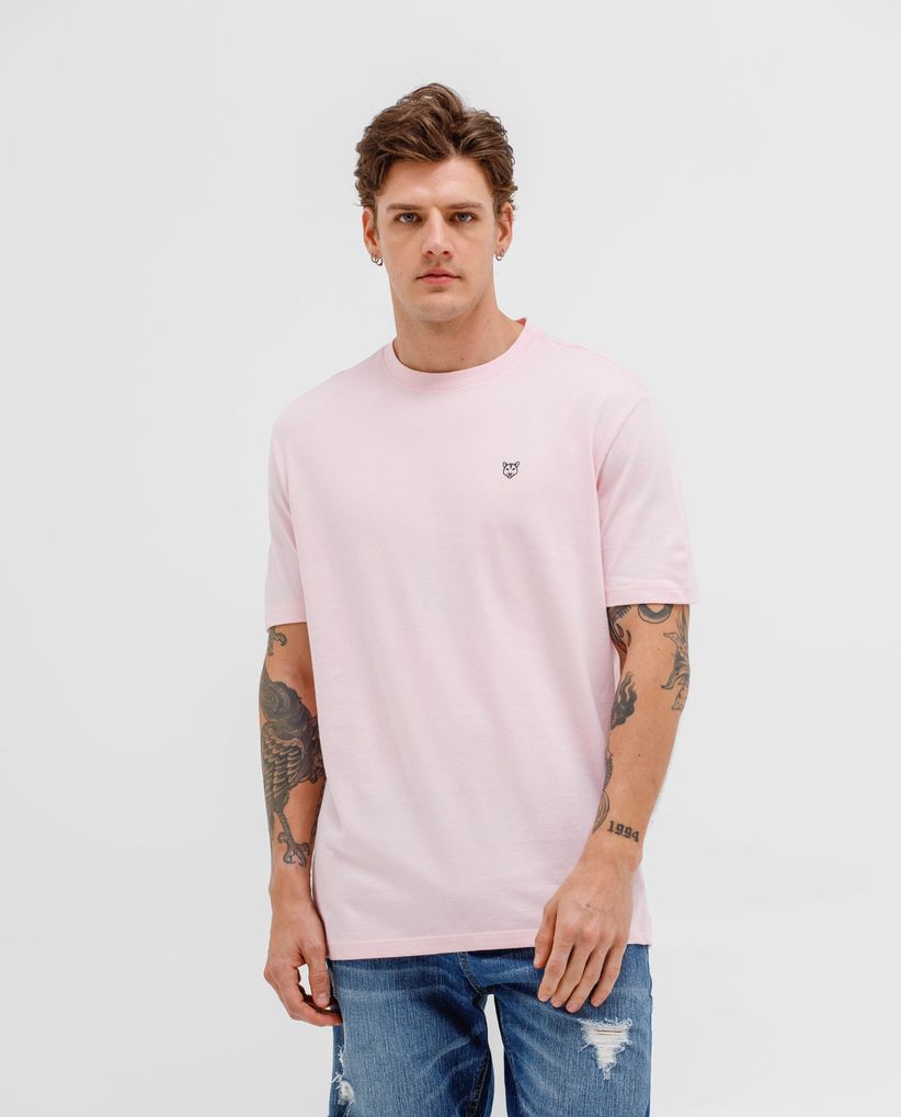 Camiseta manga corta con puma estampado para hombre