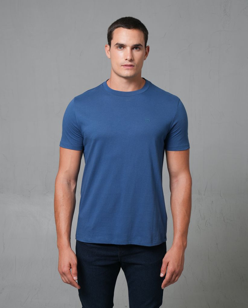 Camiseta manga corta con puma estampado para hombre