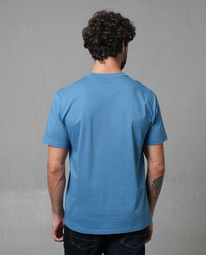 Camiseta manga corta con puma estampado para hombre