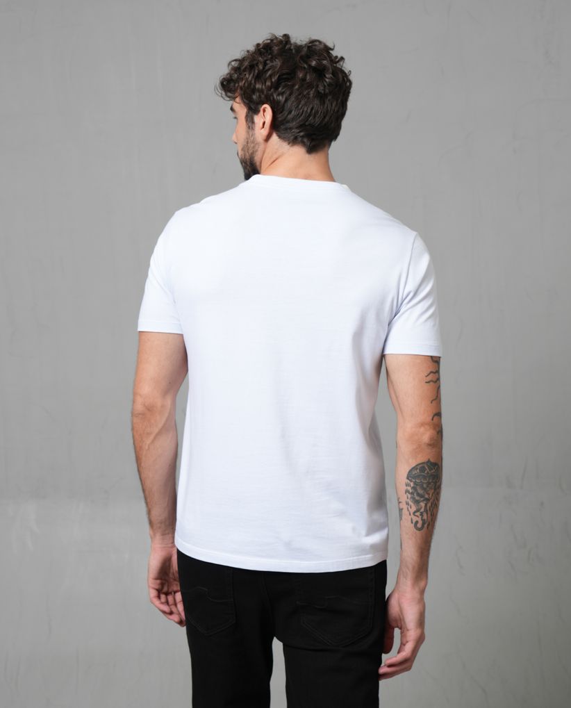 Camiseta manga corta con puma estampado para hombre