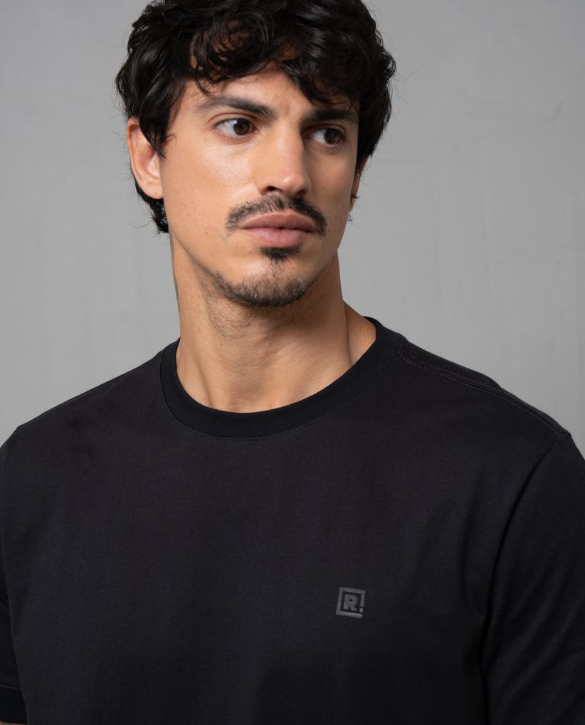 Camiseta de cuello redondo para hombre