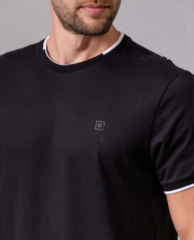 Camiseta cuello redondo para hombre
