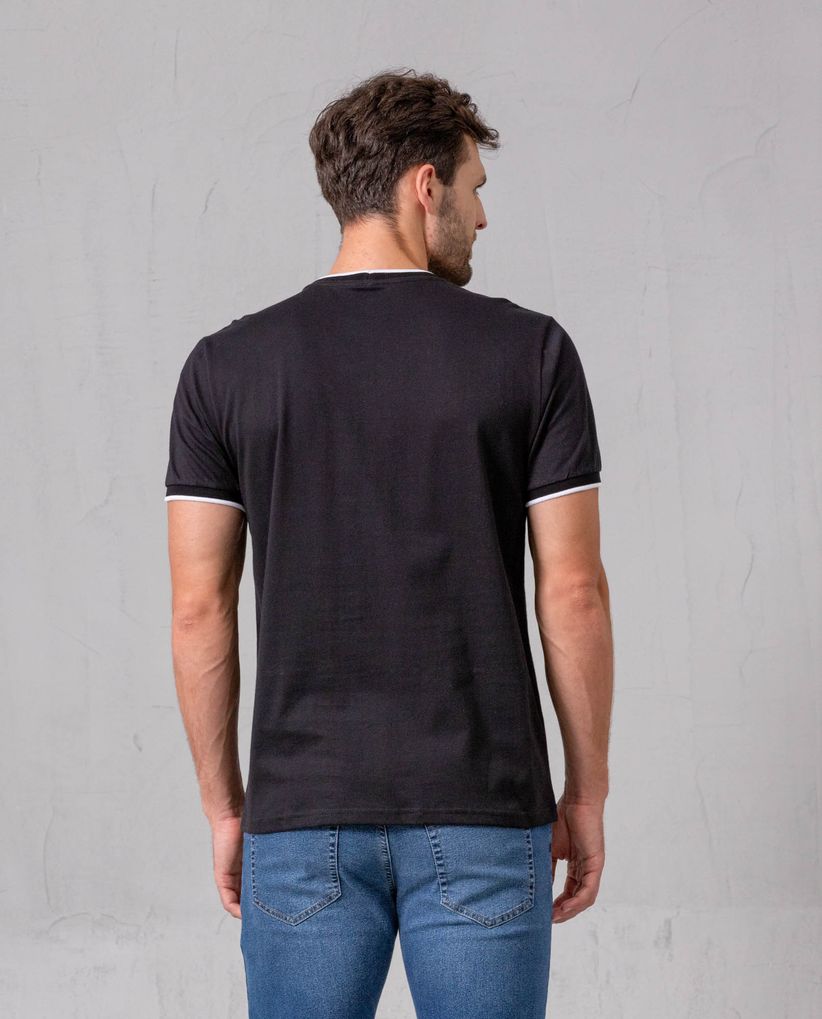 Camiseta cuello redondo para hombre